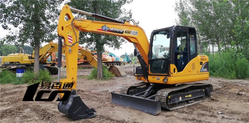 石家庄市出售转让二手5小时2019年犀牛重工XN80-E挖掘机