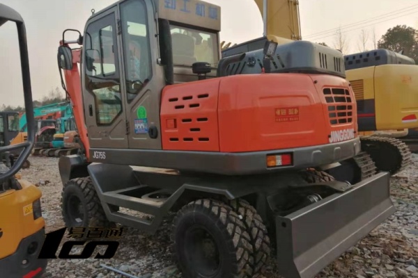 武汉市出售转让二手2小时2019年福建劲工JG75S挖掘机