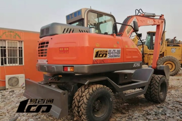 武汉市出售转让二手2小时2019年福建劲工JG75S挖掘机