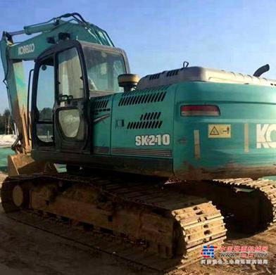 出售转让二手神钢SK210超8挖掘机