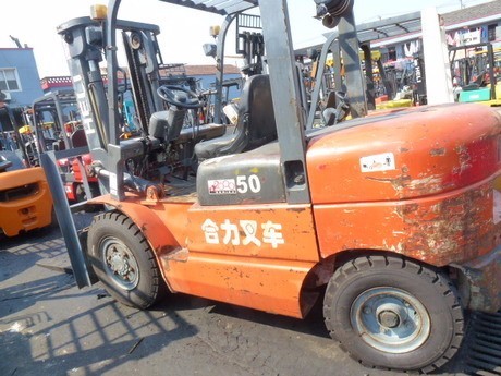 出售转让二手合力叉车3吨叉装车