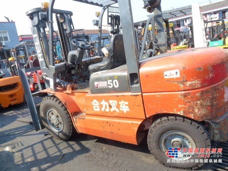 出售转让二手合力叉车3吨叉装车