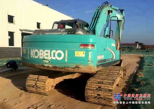 出售转让二手神钢SK210超8挖掘机