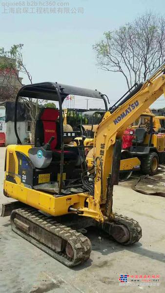 出售转让二手komatsu20挖掘机