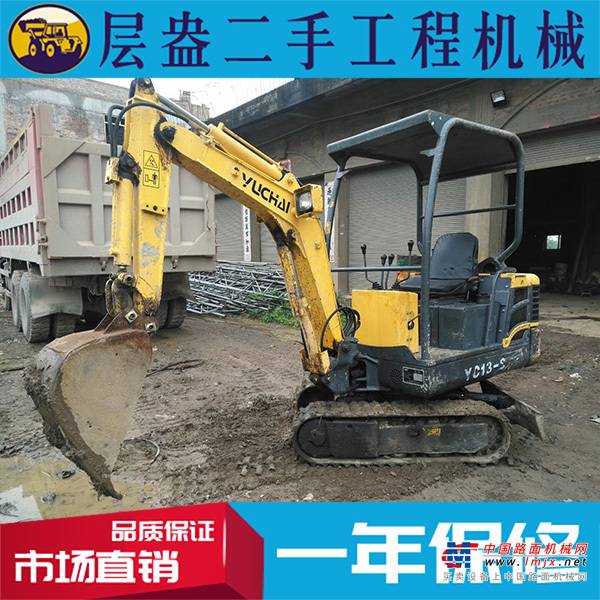 出售转让二手玉柴YC13-8挖掘机