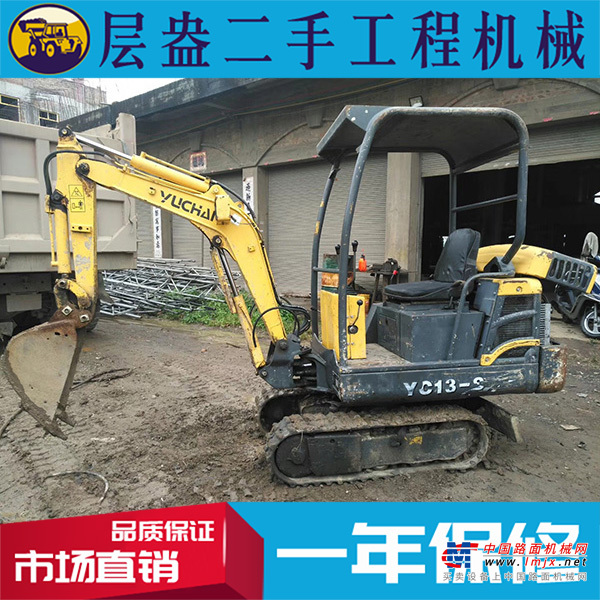 出售转让二手玉柴YC13-8挖掘机