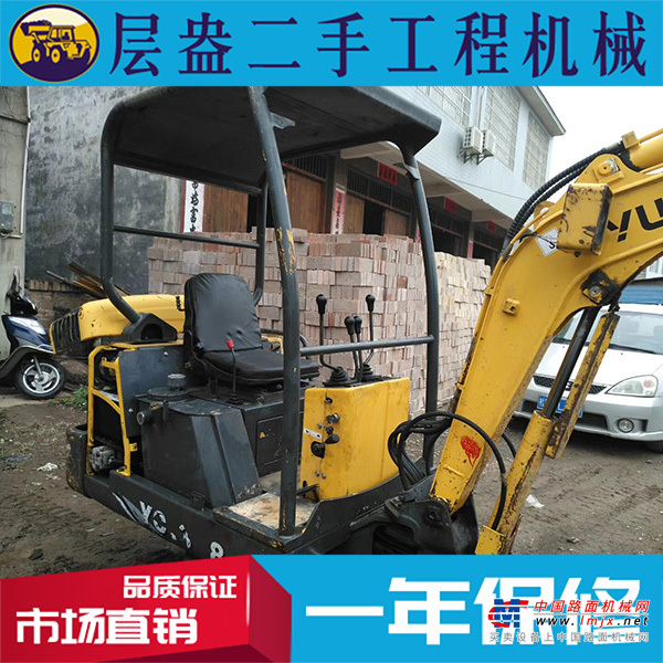 出售转让二手玉柴YC13-8挖掘机