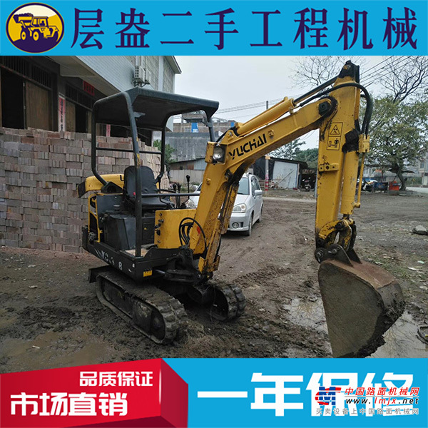出售转让二手玉柴YC13-8挖掘机