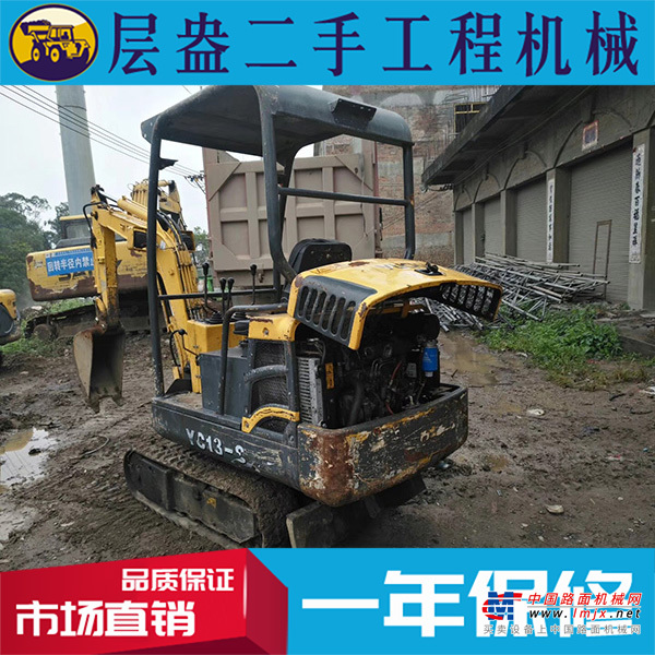 出售转让二手玉柴YC13-8挖掘机