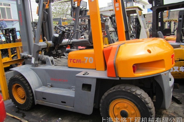 出售转让二手合力 杭州 TCM 台力福 丰田 林德 龙工 江淮等等7吨叉装车