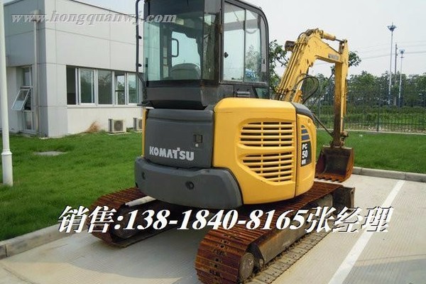 出售转让二手komatsu50挖掘机
