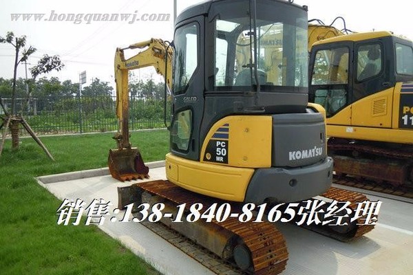 出售转让二手komatsu50挖掘机