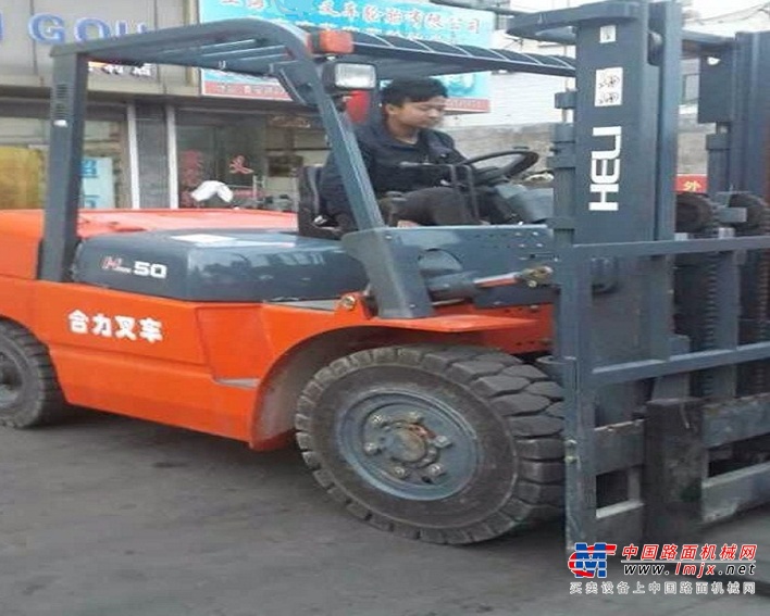 出售转让二手合力5吨叉装车