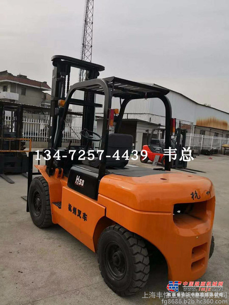出售转让二手合力 杭州 TCM 台力福 丰田 林德 龙工 江淮等等5吨叉装车