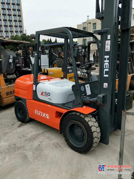 出售转让二手合力 杭州 TCM 台力福 丰田 林德 龙工 江淮等等5吨叉装车