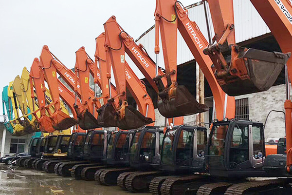 出售转让二手komatsu220挖掘机