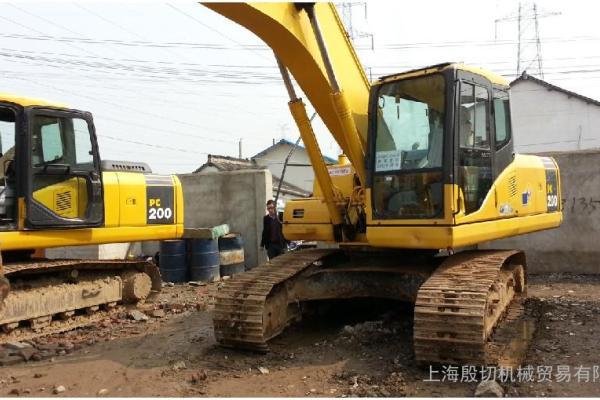 上海出售转让二手Komatsu PCPC200-7挖掘机