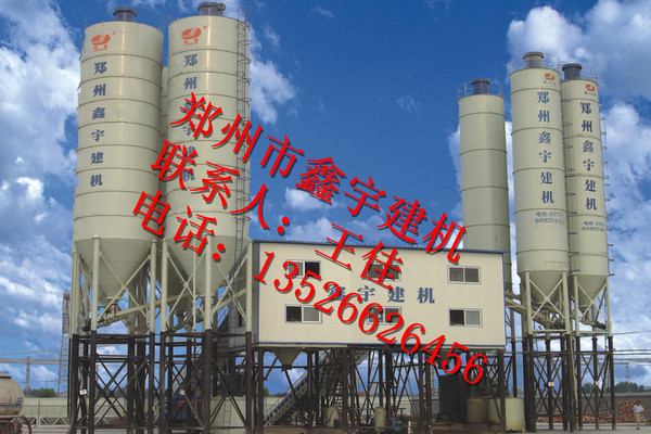 出售转让二手鑫宇搅拌站混凝土搅拌站