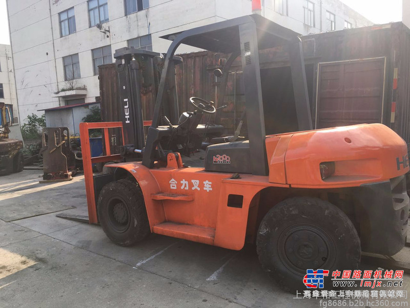 出售转让二手合力 杭州 TCM 台力福 丰田 林德 龙工 江淮等等10吨叉装车