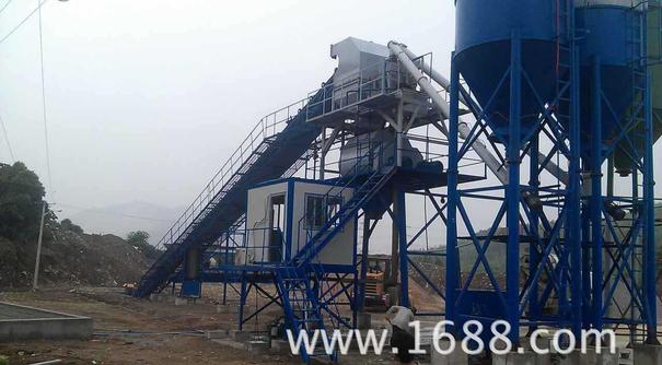 出售转让二手泽宇重工HLS60混凝土搅拌站