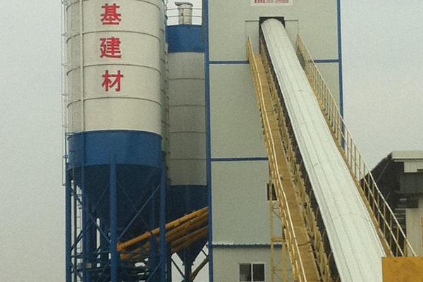 出售转让二手冠成HLS180混凝土搅拌站