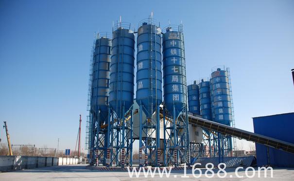 出售转让二手泽宇重工双HLS90楼混凝土搅拌站