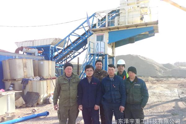 出售转让二手泽宇重工HZS75混凝土搅拌站