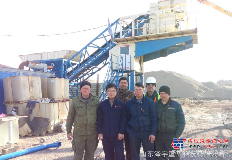 出售转让二手泽宇重工HZS75混凝土搅拌站