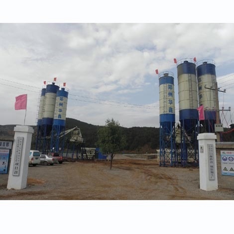 出售转让二手建筑设备HZS混凝土搅拌站