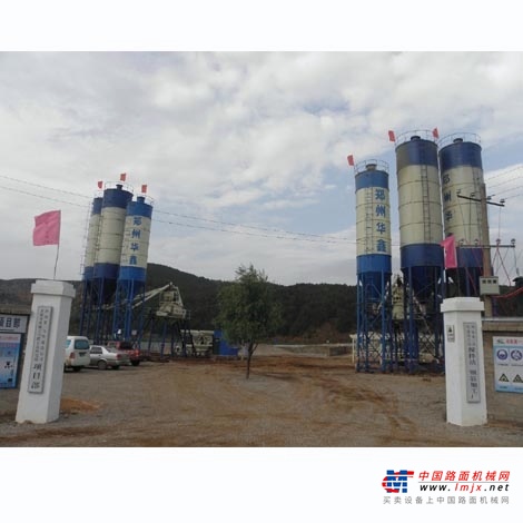 出售转让二手建筑设备HZS混凝土搅拌站