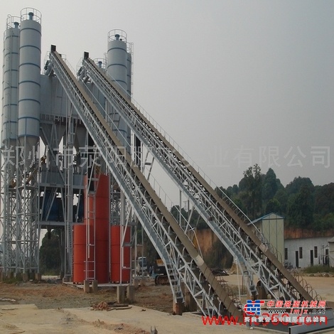 出售转让二手鹏飞简易型混凝土搅拌站