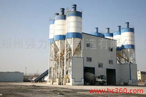 出售转让二手中豫HZS180混凝土搅拌站