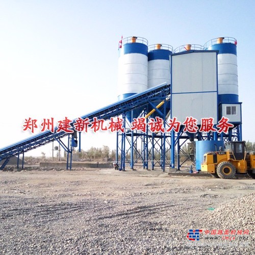 出售转让二手郑州建新125A 低压混凝土搅拌站