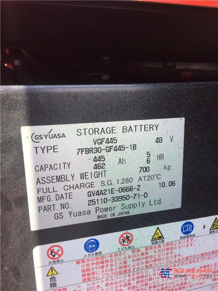 出售转让二手丰田7FBR25叉装车
