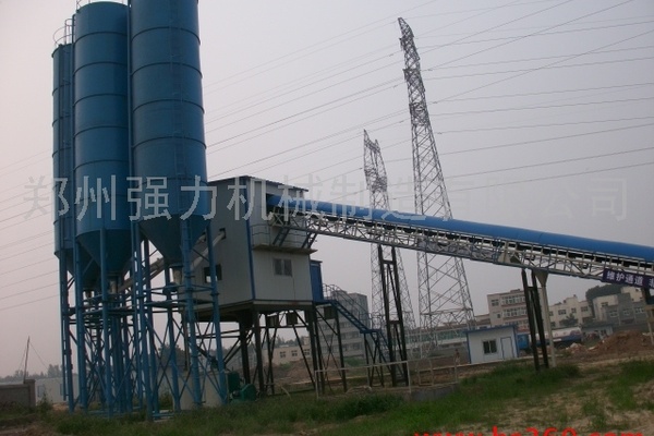 出售转让二手中豫HZS180混凝土搅拌站