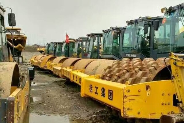 出售转让二手徐工6-30吨振动  胶轮 铁三轮 双钢轮 双驱压路机