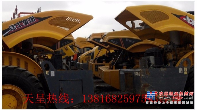 上海出售转让二手1000小时徐工压路机
