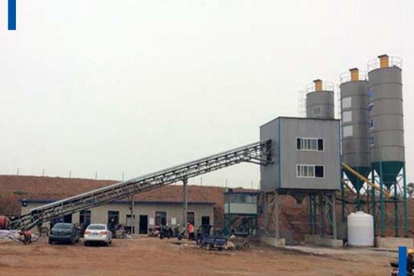 出售转让二手嘉立机械HLS90混凝土搅拌站混凝土搅拌站