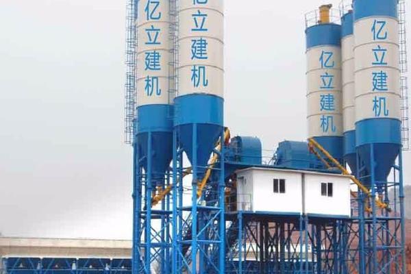 出售转让二手亿立HZS180混凝土搅拌站
