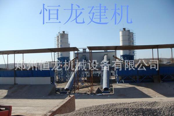 出售转让二手恒龙HZS75混凝土搅拌站