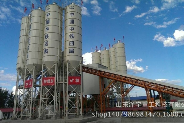 出售转让二手泽宇重工HLS120混凝土搅拌站