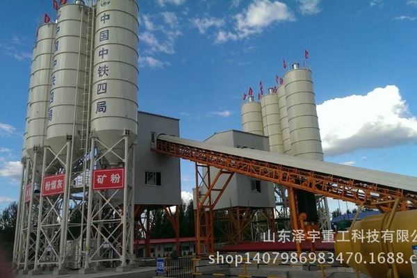 出售转让二手泽宇重工HLS120混凝土搅拌站