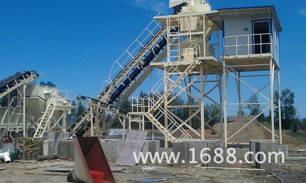 出售转让二手泽宇重工HLS90混凝土搅拌站