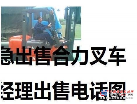 安阳市出售转让二手合力电动叉车