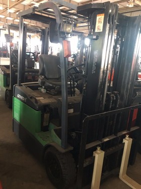 杭州市出售转让二手丰田电动叉车