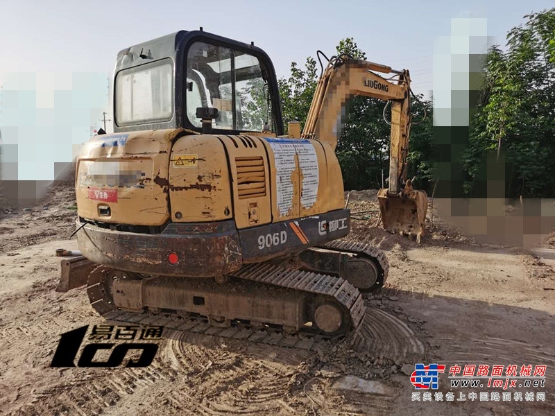 郑州市出售转让二手6132小时2014年柳工CLG906D挖掘机