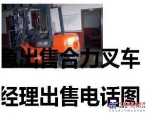 大连市出售转让二手电动叉车