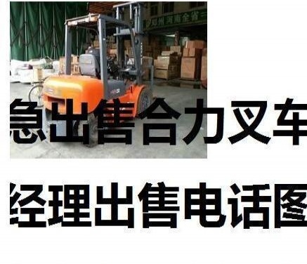 本溪市出售转让二手合力电动叉车