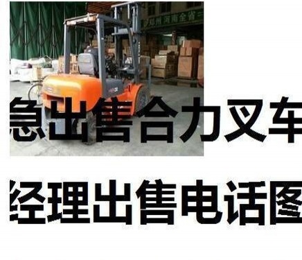 本溪市出售转让二手合力电动叉车
