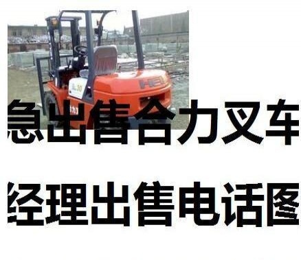 本溪市出售转让二手合力电动叉车